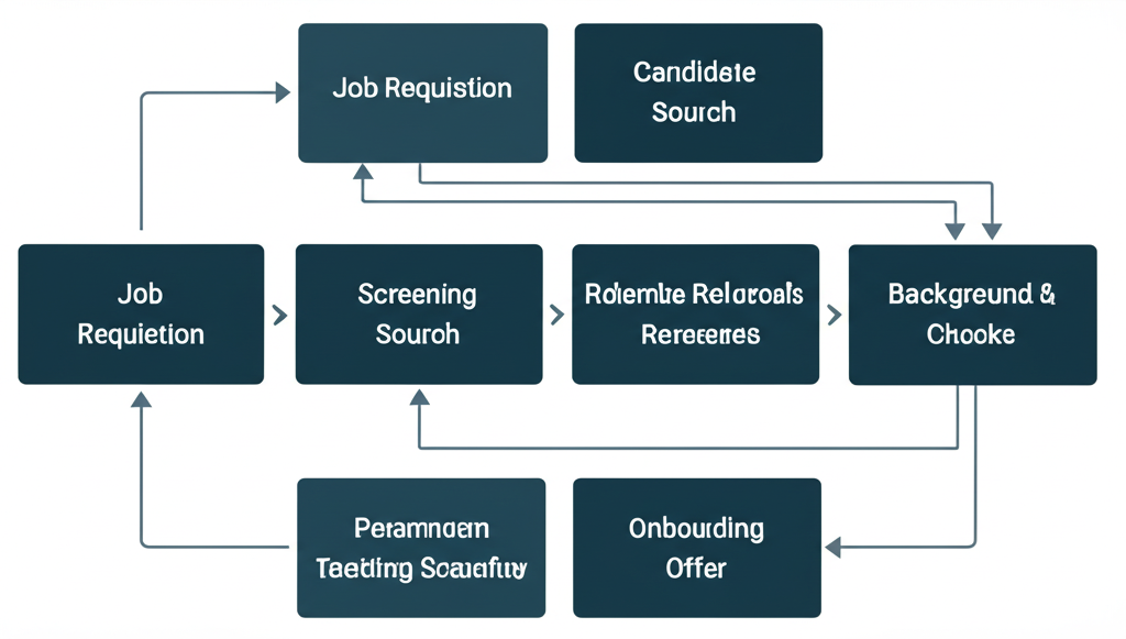 Flujo de trabajo de staffing